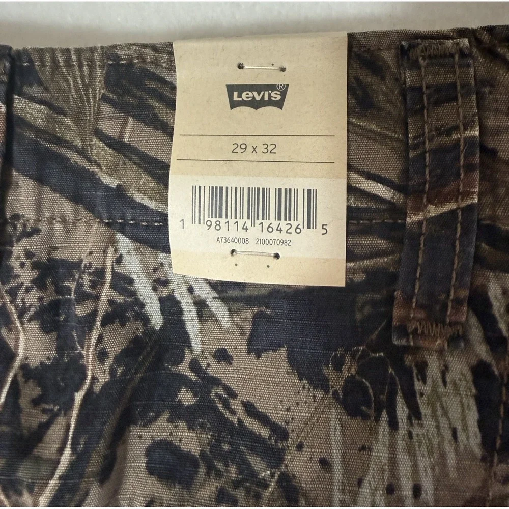 Levi's Men's XX Cargo Straight Leg‎ Relaxed Fit 100% Cotton Pants US Size 29x32